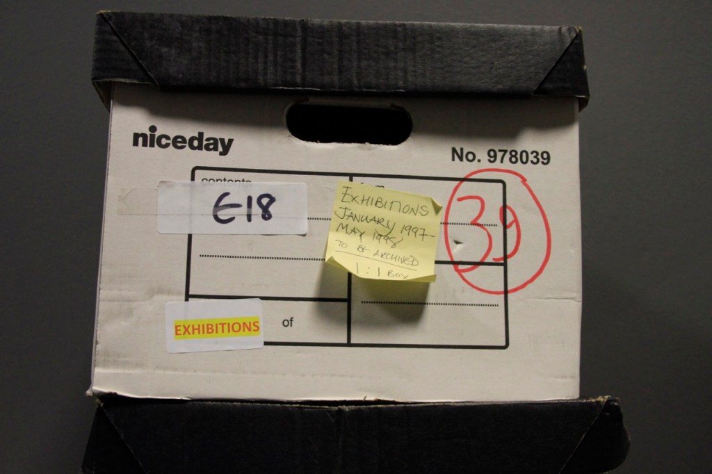 UGLD, John Hansard Gallery Exhibition Database&nbsp;(2016-2018)