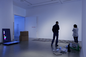 Time After Time Exhibition Install, John Hansard Gallery 2018