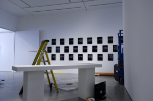 Time After Time Exhibition Install, John Hansard Gallery 2018