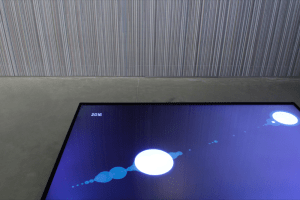 Walter van Rijn, Unconsumable Global Luxury Dispersion 2018, Installation view. Wallpapers and Display 4. Time After Time exhibition, John Hansard Gallery 2018