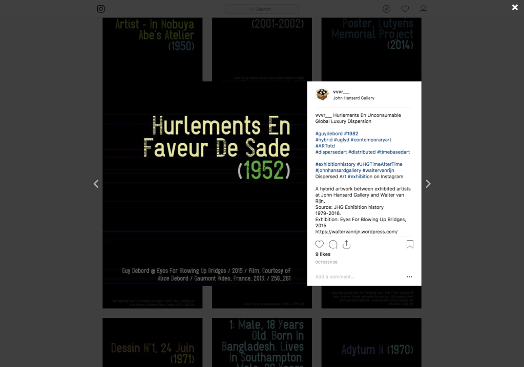 Exhibition: Unconsumable Global Luxury Dispersion on&nbsp;Instagram