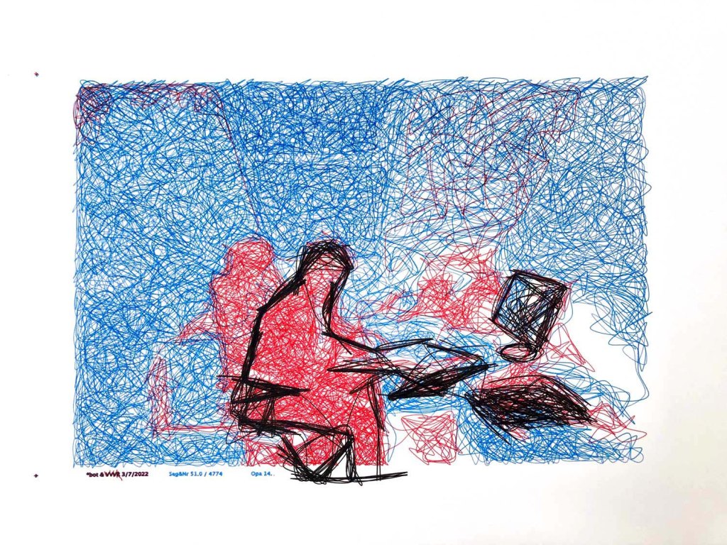 The Creative Process: Human vs. Robot&nbsp;Drawing